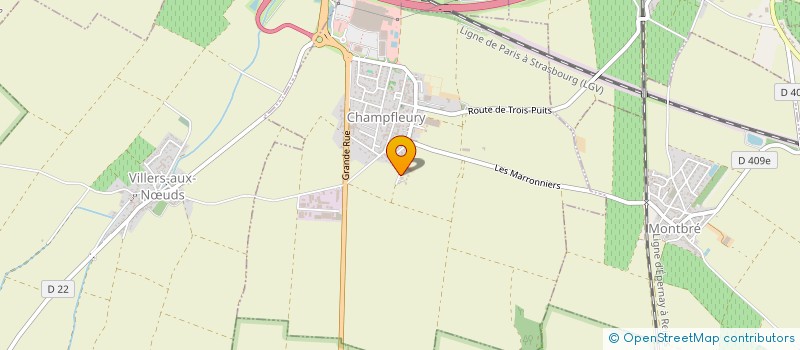 localisation de l'entreprise MONSIEUR GUILLAUME GRIFFON  CHAMPFLEURY