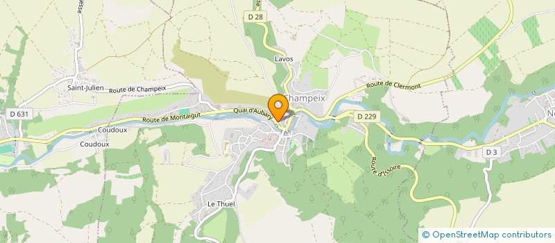 localisation de l'entreprise MONSIEUR GUILLAUME GRIMAL  NESCHERS