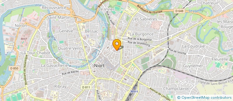 localisation de l'entreprise MONSIEUR GUILLAUME GRIMAULT à NIORT