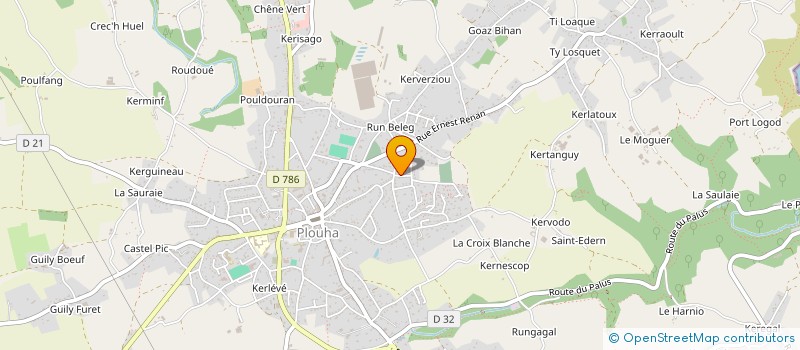 localisation de l'entreprise MONSIEUR GUILLAUME GROS  PLOUHA