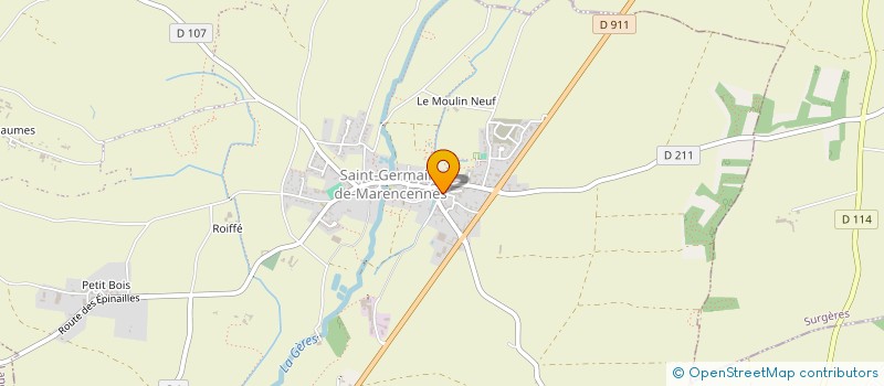 localisation de l'entreprise MONSIEUR GUILLAUME GROULT  SAINT-PIERRE-LA-NOUE