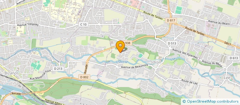 localisation de l'entreprise MONSIEUR GUILLAUME GRUAU  IDRON