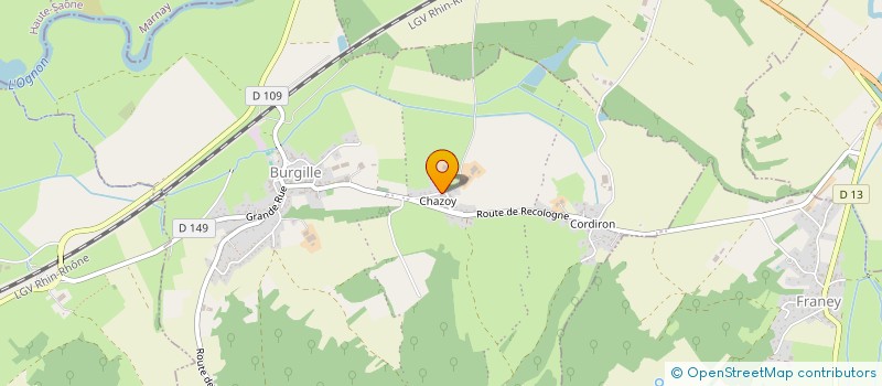 localisation de l'entreprise MONSIEUR GUILLAUME GRUET  BURGILLE