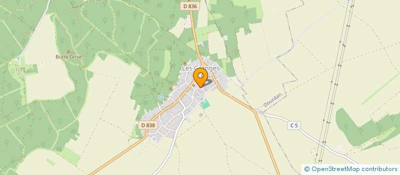 localisation de l'entreprise MONSIEUR GUILLAUME GRY à LES GRANGES-LE-ROI