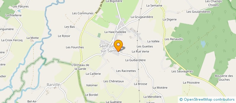 localisation de l'entreprise MONSIEUR GUILLAUME GUAIGNIER à LALEU