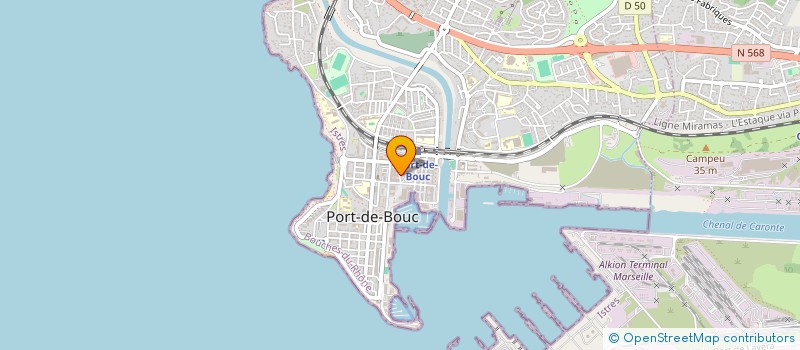 localisation de l'entreprise MONSIEUR GUILLAUME GUEFFIER à PORT-DE-BOUC