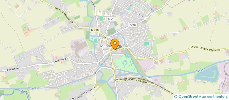 localisation de l'entreprise MONSIEUR GUILLAUME GUERDIN  MERVILLE