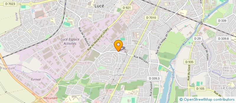 localisation de l'entreprise MONSIEUR GUILLAUME GUET à LUISANT