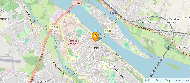 localisation de l'entreprise MONSIEUR GUILLAUME GUETTE à SAUMUR