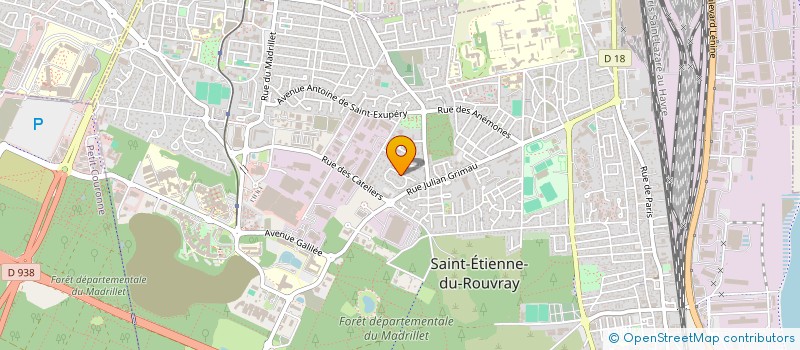 localisation de l'entreprise MONSIEUR GUILLAUME GUILBERT  SAINT-ETIENNE-DU-ROUVRAY