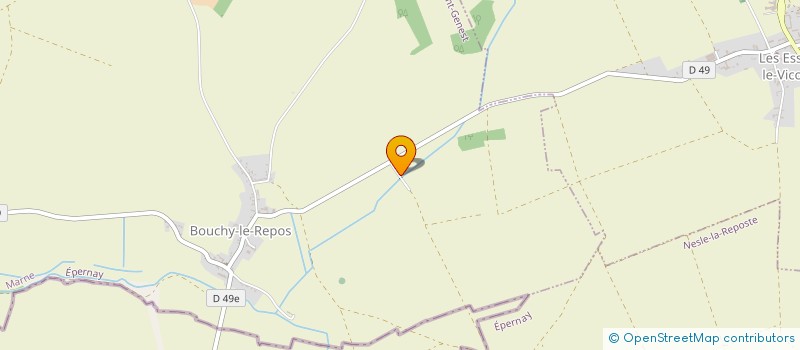 localisation de l'entreprise MONSIEUR GUILLAUME GUILLAUME GODRON  BOUCHY-SAINT-GENEST