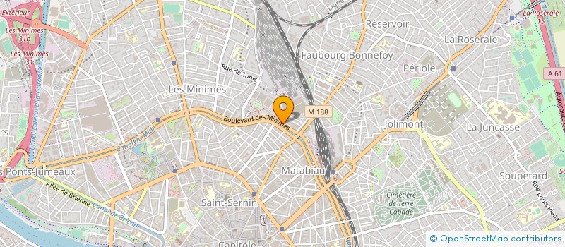 localisation de l'entreprise MONSIEUR GUILLAUME GUILLAUME MESGUICH à TOULOUSE