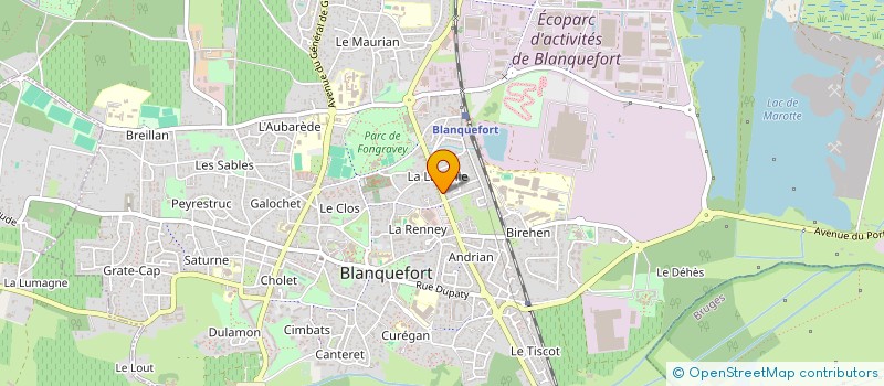 localisation de l'entreprise MONSIEUR GUILLAUME GUILLOT à BLANQUEFORT