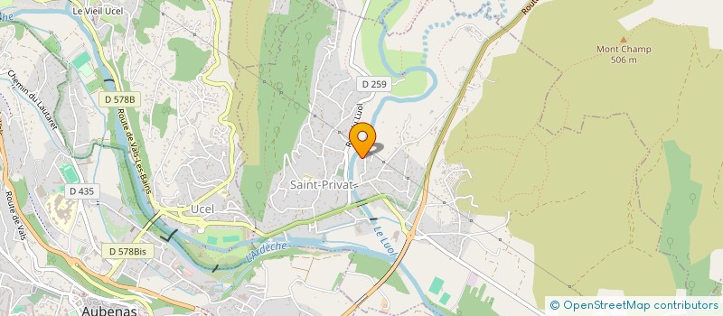 localisation de l'entreprise MONSIEUR GUILLAUME GUINOT  SAINT-PRIVAT