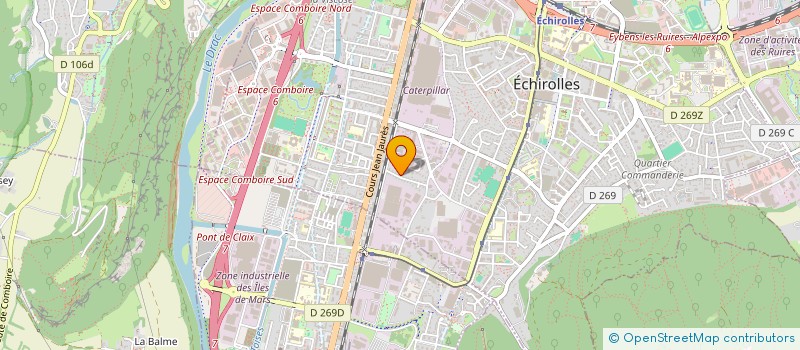 localisation de l'entreprise MONSIEUR GUILLAUME GUISADO  ECHIROLLES