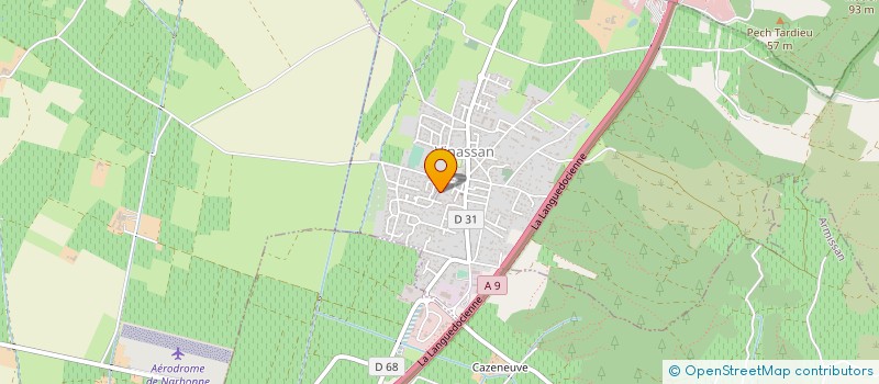 localisation de l'entreprise MONSIEUR GUILLAUME GUIZARD  VINASSAN