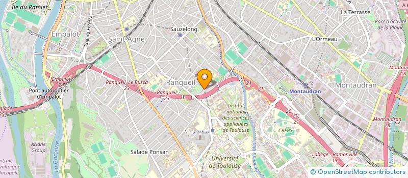 localisation de l'entreprise MONSIEUR GUILLAUME GUTH  TOULOUSE