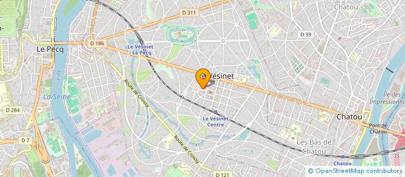 localisation de l'entreprise MONSIEUR GUILLAUME GUYARD DE CHALAMBERT  LE VESINET