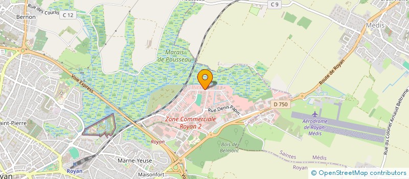 localisation de l'entreprise MONSIEUR GUILLAUME GUYONNEAU  ROYAN