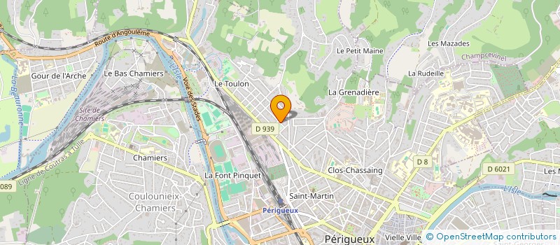 localisation de l'entreprise MONSIEUR GUILLAUME HABAROU  PERIGUEUX