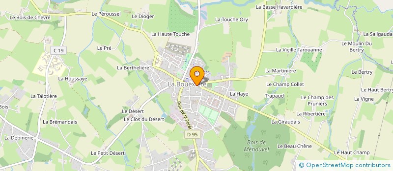 localisation de l'entreprise MONSIEUR GUILLAUME HADRZYNSKI  LA BOUEXIERE