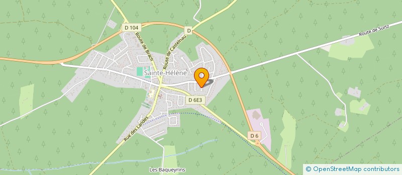 localisation de l'entreprise MONSIEUR GUILLAUME HAENSLER  SAINTE-HELENE