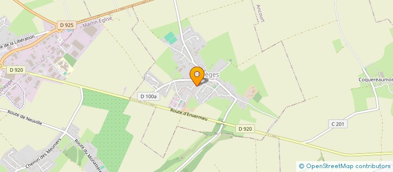 localisation de l'entreprise MONSIEUR GUILLAUME HAMEL  GREGES