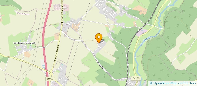 localisation de l'entreprise MONSIEUR GUILLAUME HAMEL  ANCEAUMEVILLE