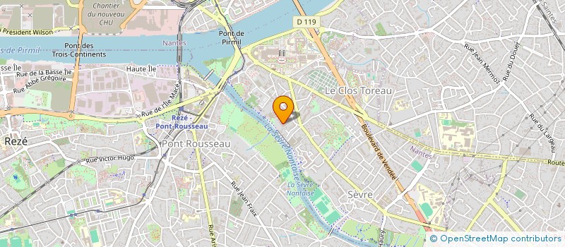 localisation de l'entreprise MONSIEUR GUILLAUME HAMON à NANTES