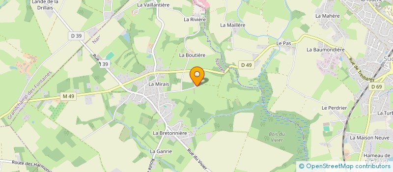 localisation de l'entreprise MONSIEUR GUILLAUME HANARTE  LA CHAPELLE-SUR-ERDRE