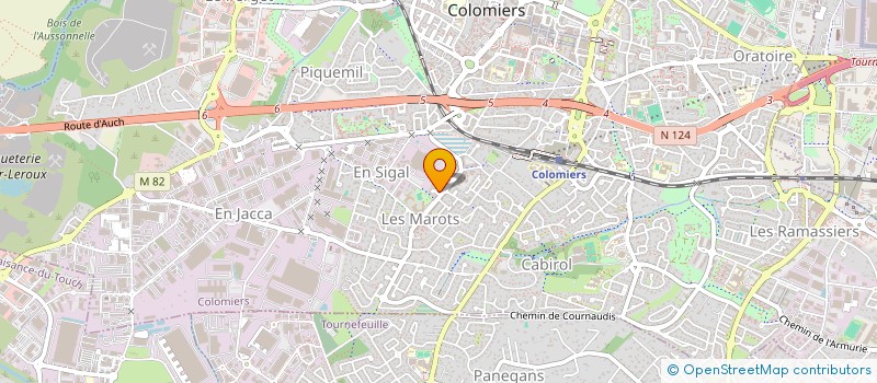 localisation de l'entreprise MONSIEUR GUILLAUME HANSE à COLOMIERS