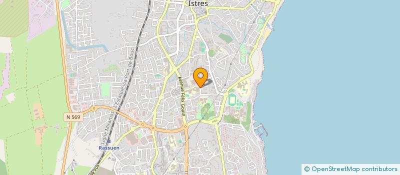 localisation de l'entreprise MONSIEUR GUILLAUME HARBOURG  ISTRES