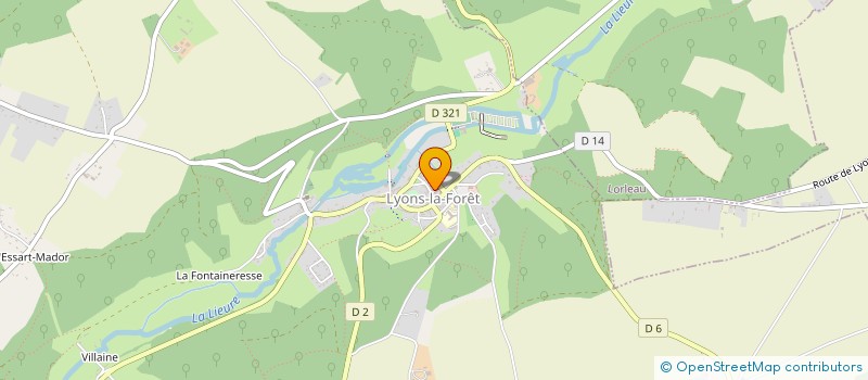 localisation de l'entreprise MONSIEUR GUILLAUME HARDY à LYONS-LA-FORET