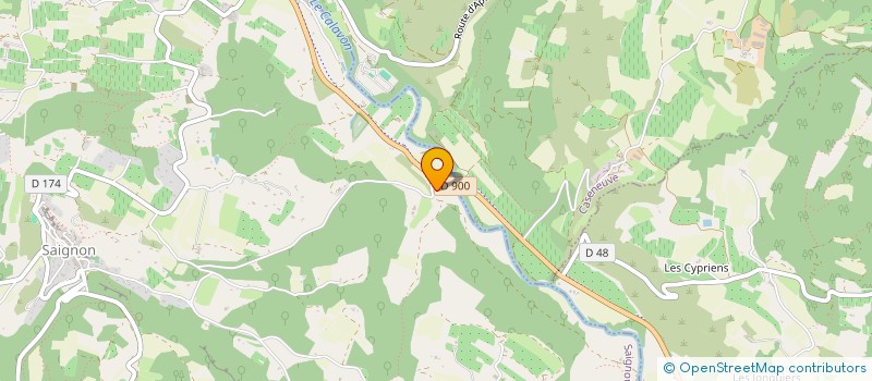 localisation de l'entreprise MONSIEUR GUILLAUME HARLALL  SAIGNON