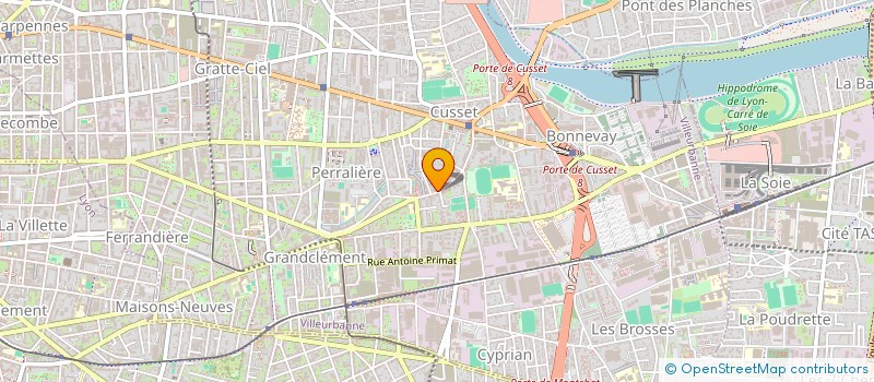 localisation de l'entreprise MONSIEUR GUILLAUME HARMIDE  VILLEURBANNE