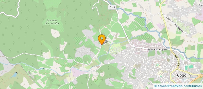 localisation de l'entreprise MONSIEUR GUILLAUME HAUCHART à COGOLIN