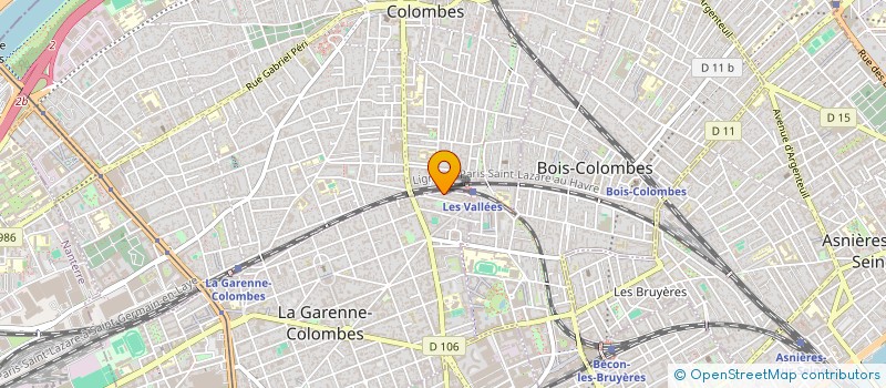 localisation de l'entreprise MONSIEUR GUILLAUME HAYE à LA GARENNE-COLOMBES