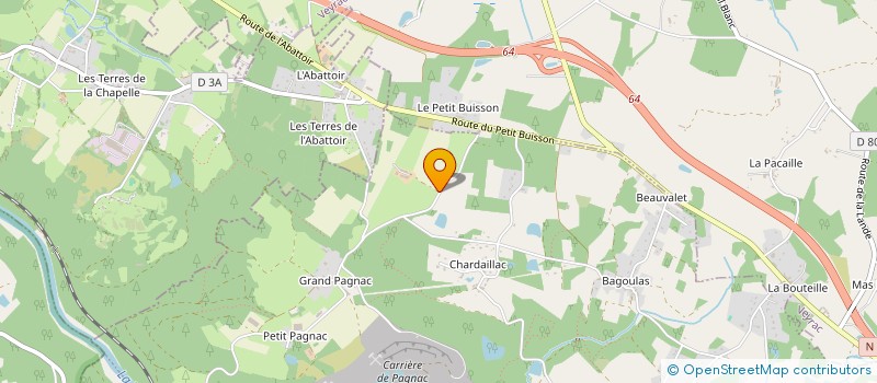 localisation de l'entreprise MONSIEUR GUILLAUME HAYS  VERNEUIL-SUR-VIENNE