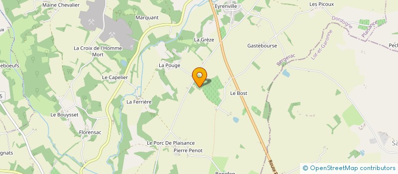 localisation de l'entreprise MONSIEUR GUILLAUME HEILLES  SAINT-AUBIN-DE-LANQUAIS