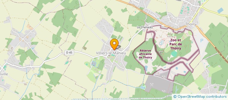 localisation de l'entreprise MONSIEUR GUILLAUME HENAULT  VILLIERS-LE-MAHIEU