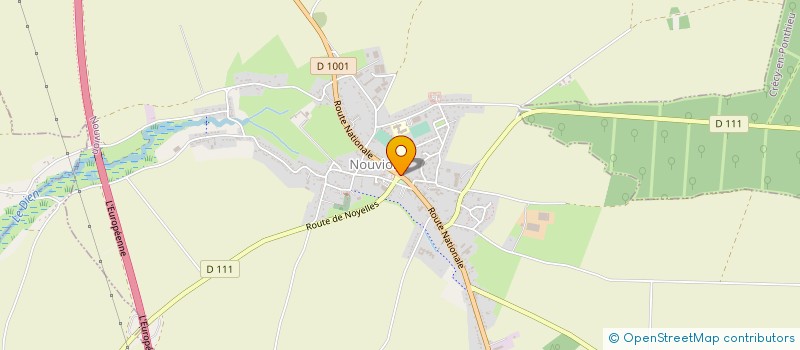 localisation de l'entreprise MONSIEUR GUILLAUME HENOT  NOUVION