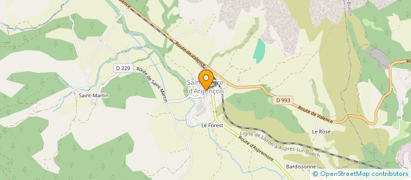 localisation de l'entreprise MONSIEUR GUILLAUME HENRY  SAINT-PIERRE-D'ARGENCON