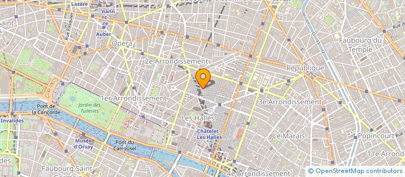 localisation de l'entreprise MONSIEUR GUILLAUME HEPP  PARIS