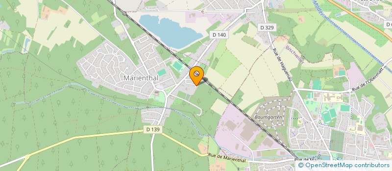 localisation de l'entreprise MONSIEUR GUILLAUME HERGAT  BATZENDORF