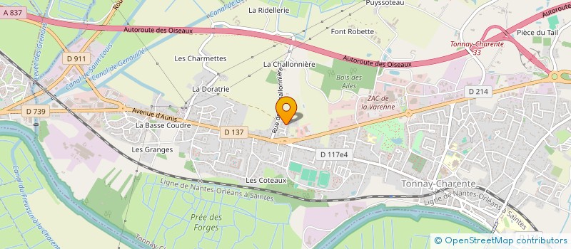 localisation de l'entreprise MONSIEUR GUILLAUME HERMANT  TONNAY-CHARENTE