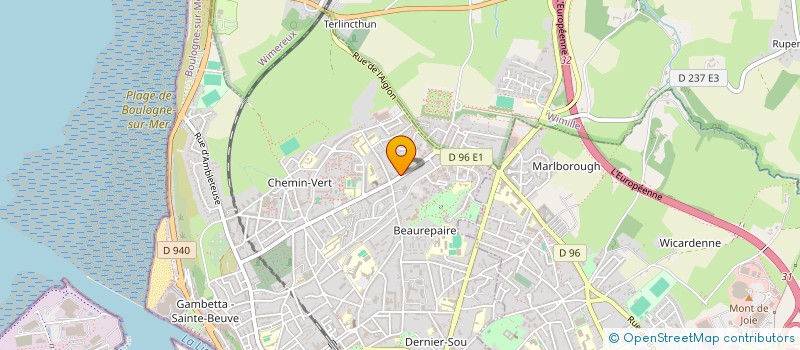 localisation de l'entreprise MONSIEUR GUILLAUME HERNANDEZ à BOULOGNE-SUR-MER