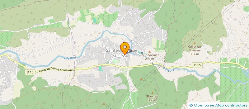 localisation de l'entreprise MONSIEUR GUILLAUME HERNANDEZ  SAINTE-ANASTASIE-SUR-ISSOLE