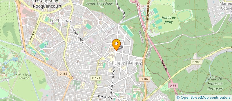 localisation de l'entreprise MONSIEUR GUILLAUME HERON à VERSAILLES