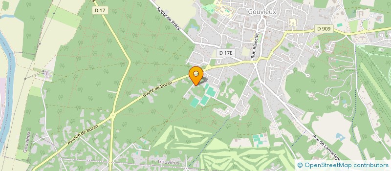 localisation de l'entreprise MONSIEUR GUILLAUME HERVE  GOUVIEUX