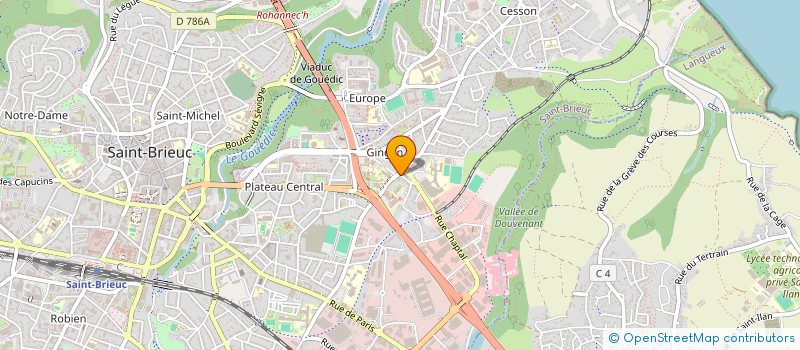 localisation de l'entreprise MONSIEUR GUILLAUME HERVE à SAINT-BRIEUC